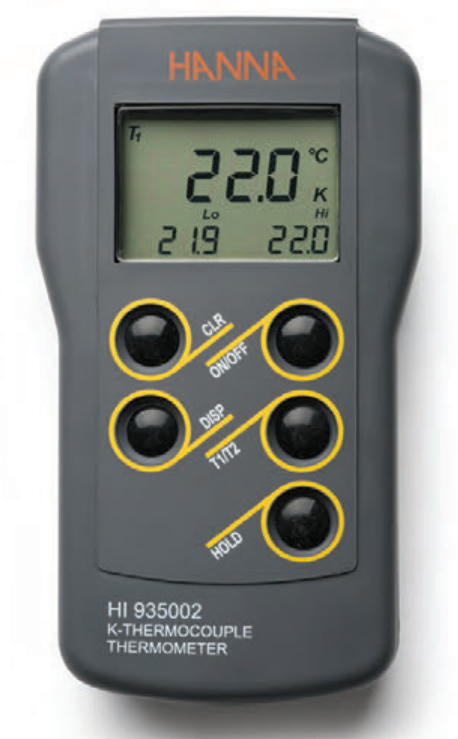 Hanna Instruments HI935002 – Termómetro de Termopar Tipo K