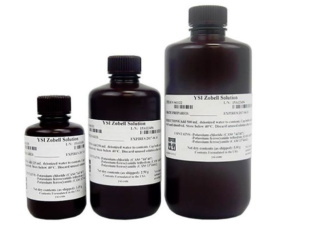 Solución Zobell YSI 3682 Estándar Calibración ORP Redox