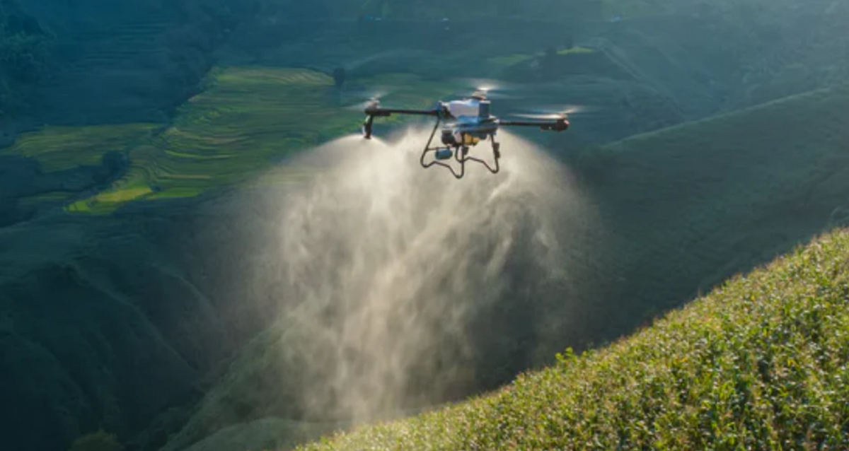 DJI Agras T25P | Drone Agrícola para Fumigación
