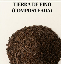 Composta de Corteza de Pino - Mejorador de Suelos y Sustrato