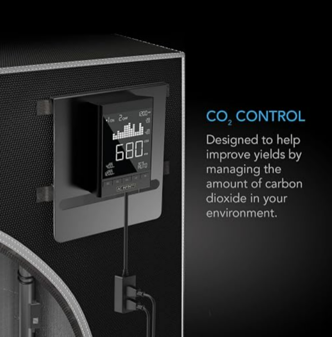 AC Infinity CO₂ - Controlador Inteligente de Dióxido de Carbono