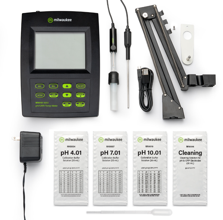 Milwaukee MW151 MAX (MW151US) Medidor de Banco pH ORP
