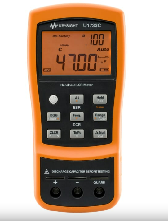 Medidor LCR Portátil Keysight U1733C – 100 kHz