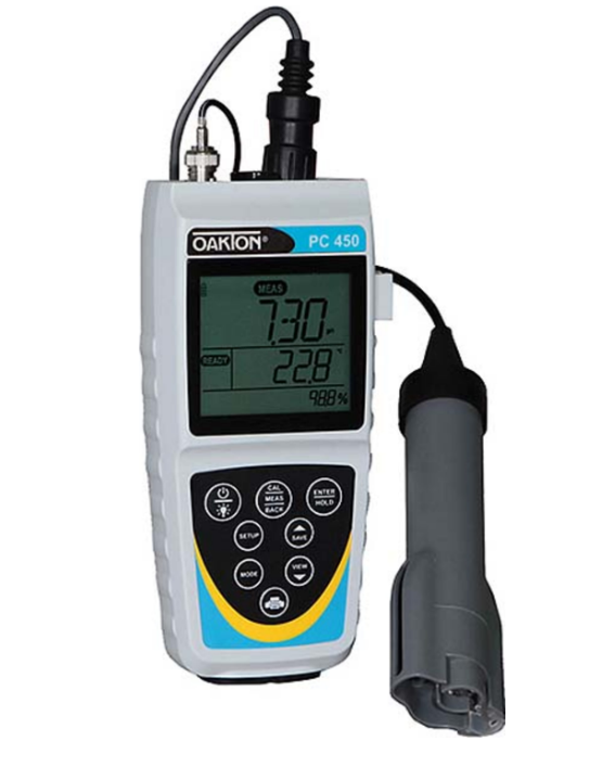 Oakton WD-35630-11 Medidor Portátil de pH y Conductividad Calibración 