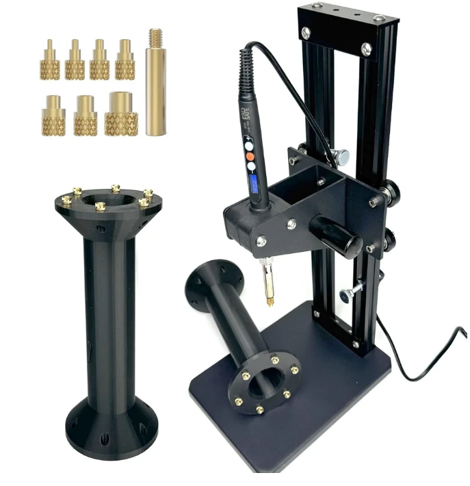 Prensa de Inserción Térmica Heat Set Tool con 370 Piezas