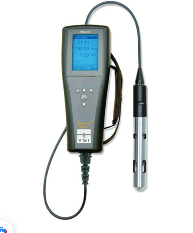 YSI PRO20I-4 Medidor de Oxigeno Disuelto con Sonda de 4m