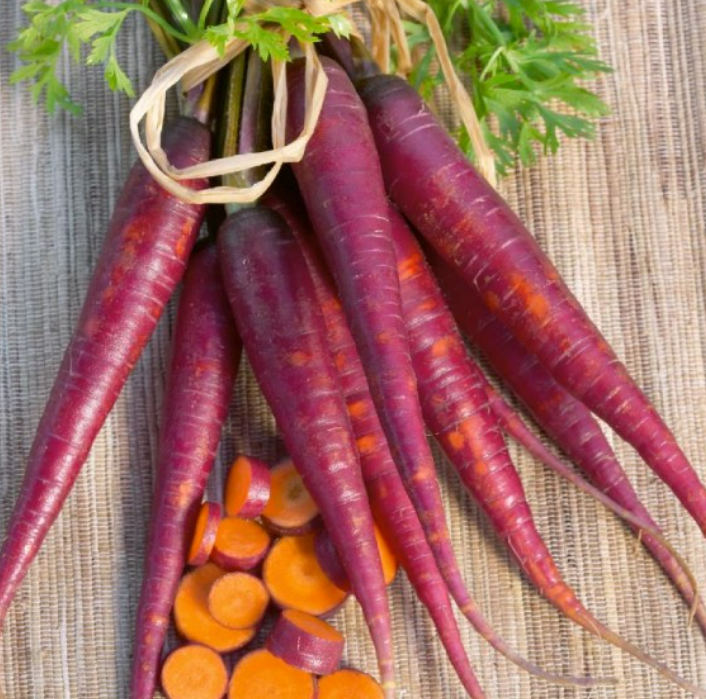 Semillas de zanahoria morada cósmica