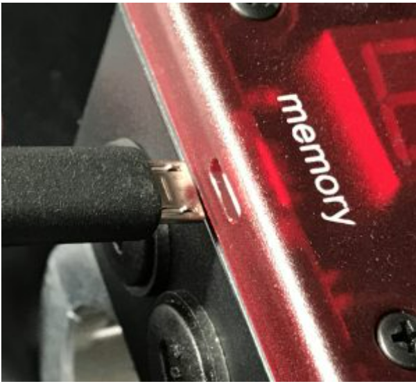 Módulo de memoria para almacenamiento de datos en flujómetros CDI 5200