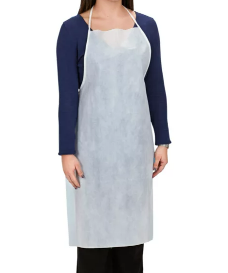 Mandiles de Polipropileno, Blancos