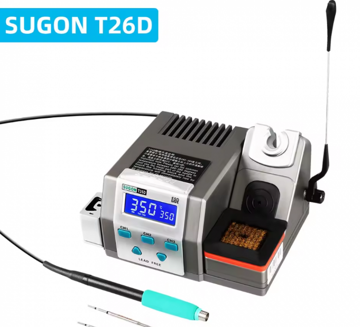 SUGON T26D - Estación de Soldadura de Calentamiento Rápido 2S