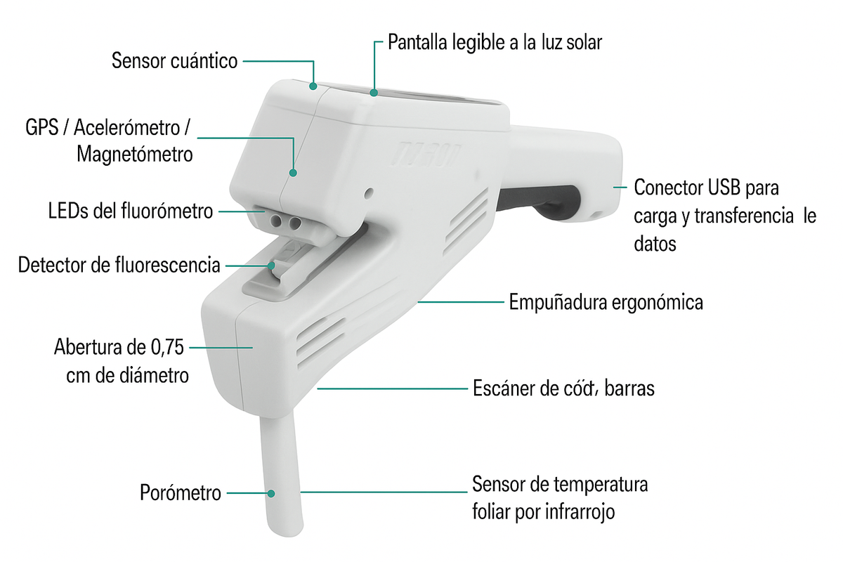 LI-600 Porómetro/ fluorómetro