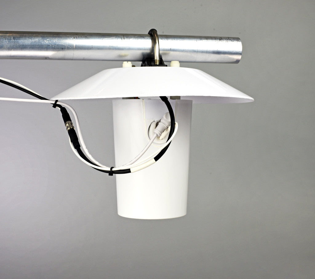 Escudo de radiación aspirada