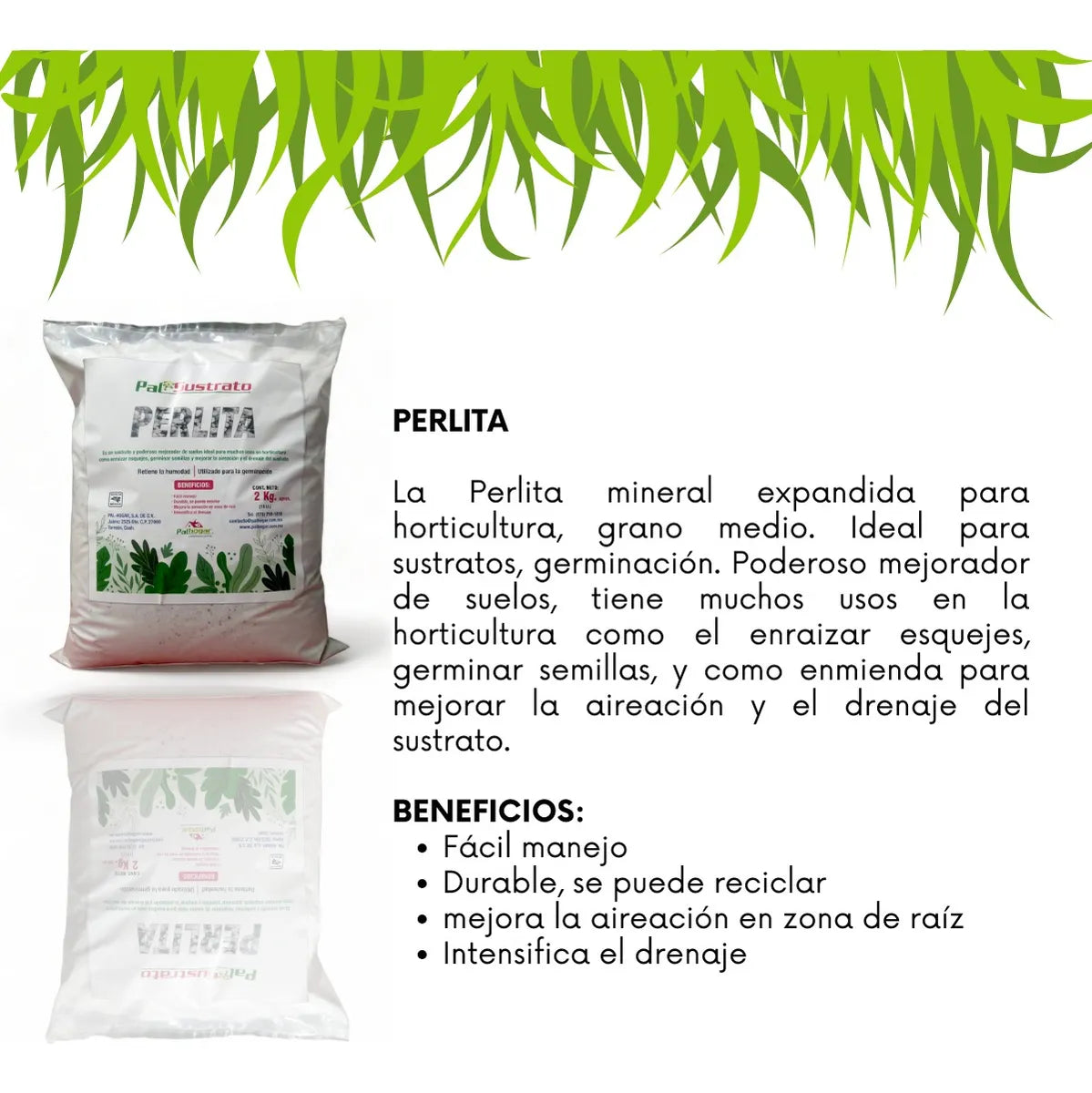 Multiperl Perlita Mineral  100 lts