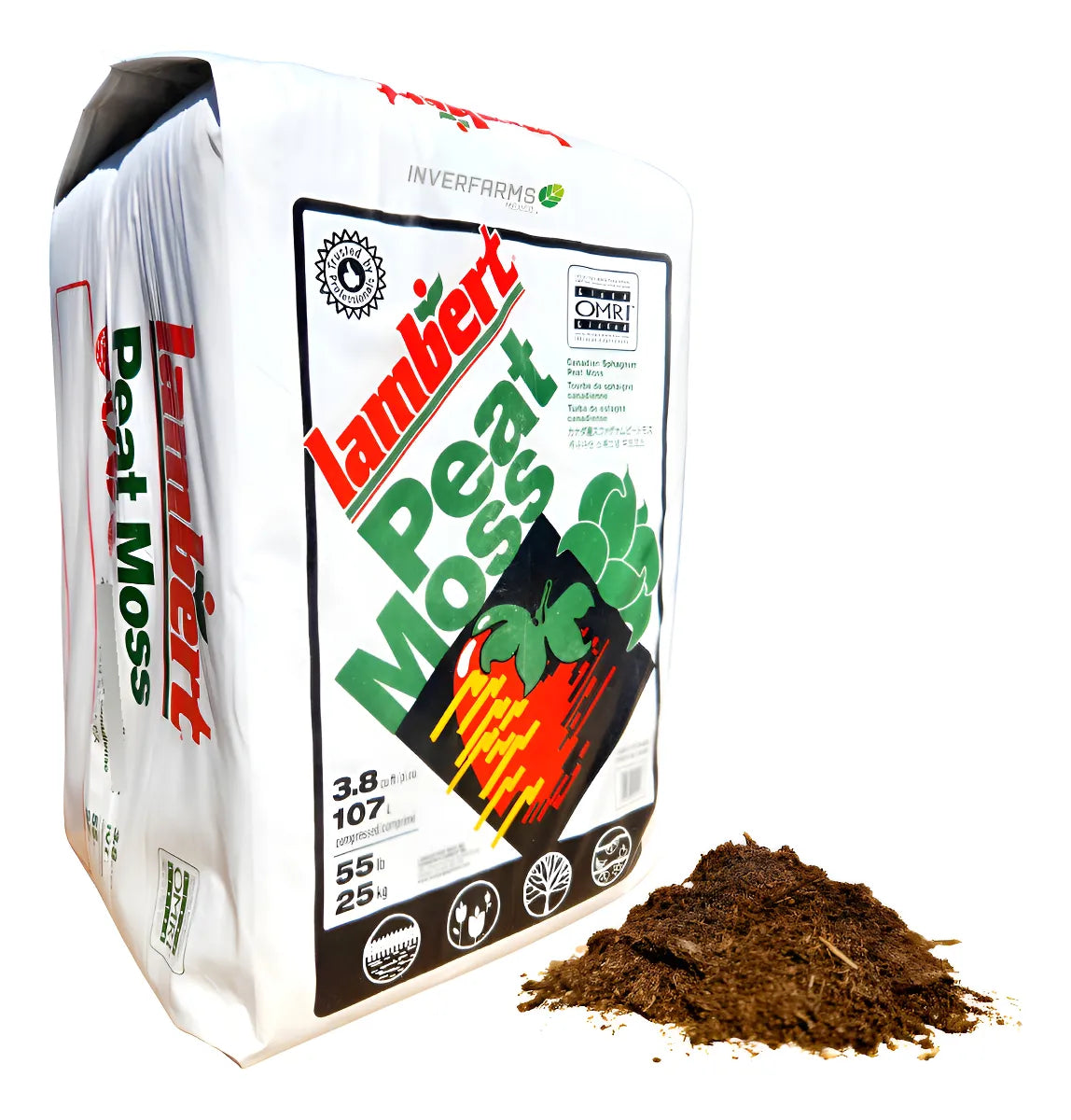 Peat Moss Lambert Black Top 3.8 Ft3-Paca