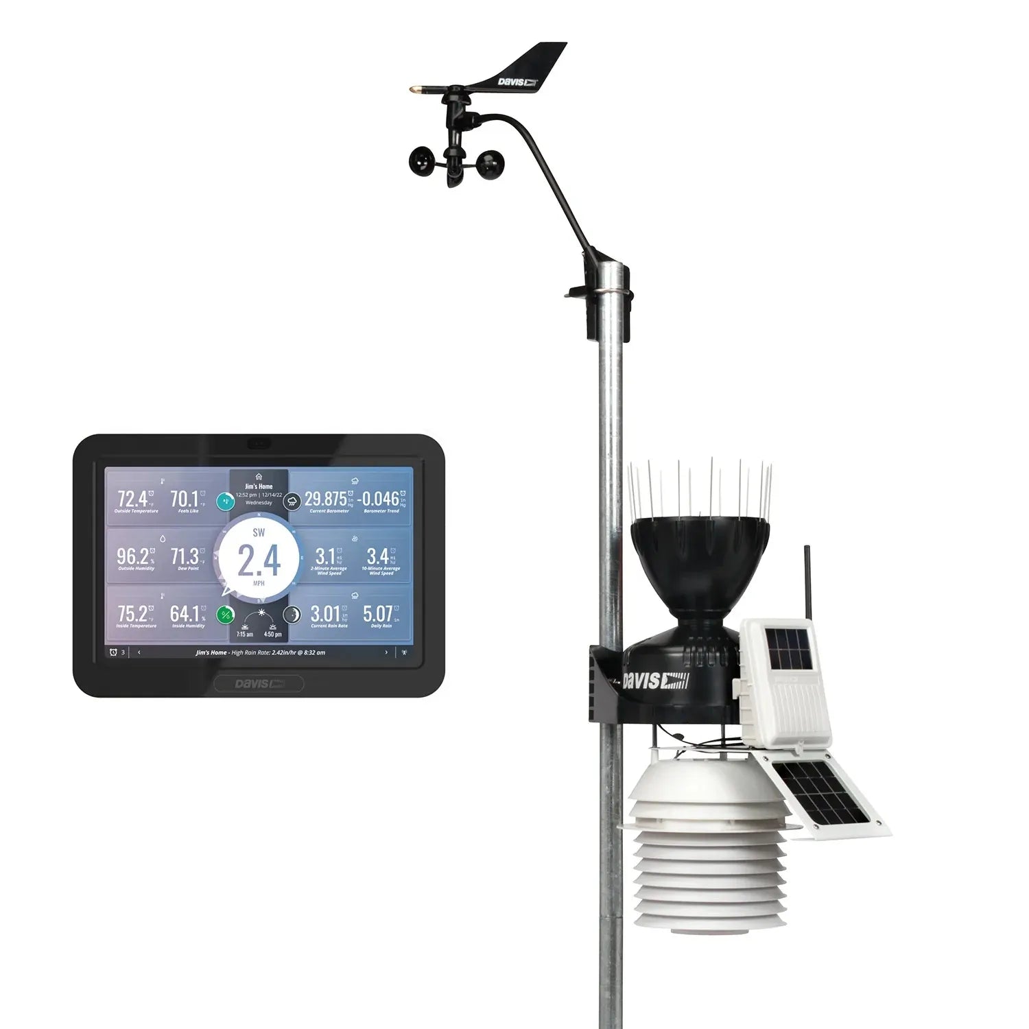 Davis 6263M Vantage Pro2 Plus - Estación meteorológica inalámbrica