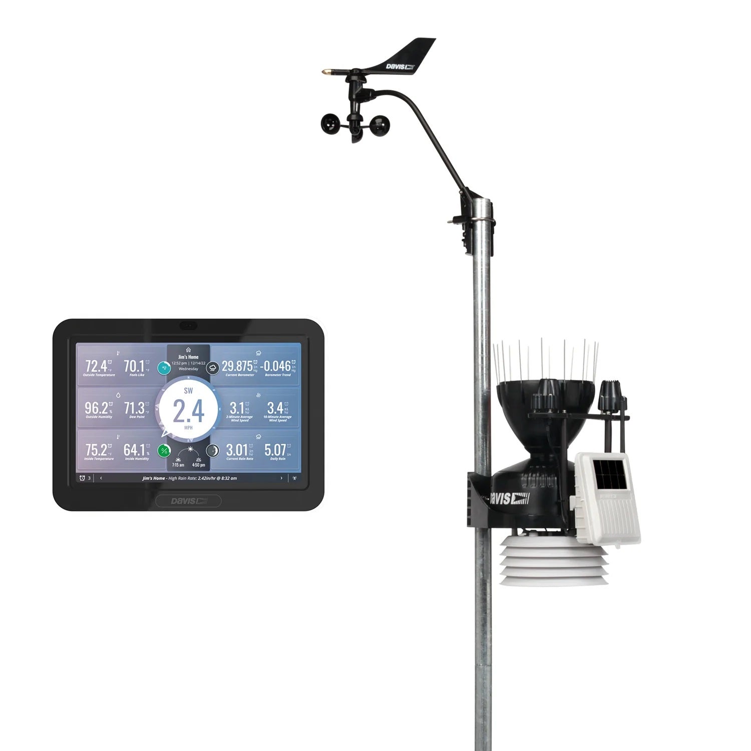 Davis 6262M Vantage Pro2 Plus – Estación Meteorológica Profesional