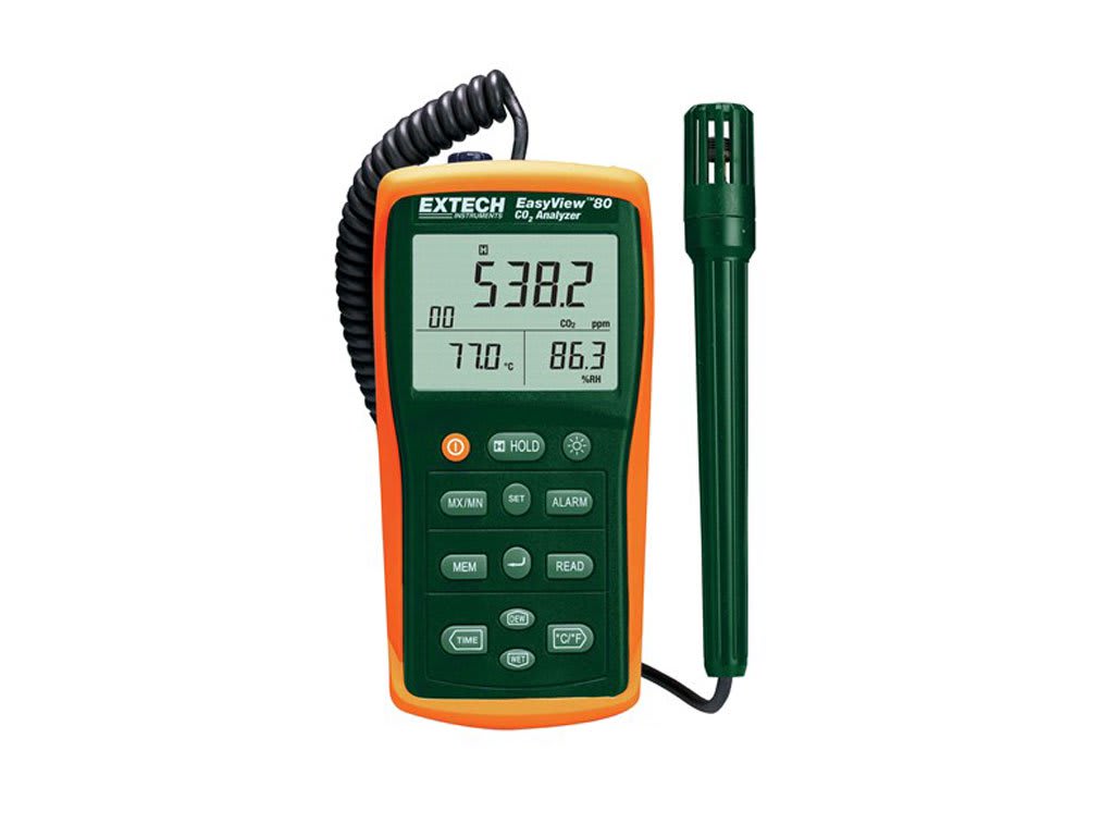 Extech EA80 Medidor de Calidad de Aire CO₂