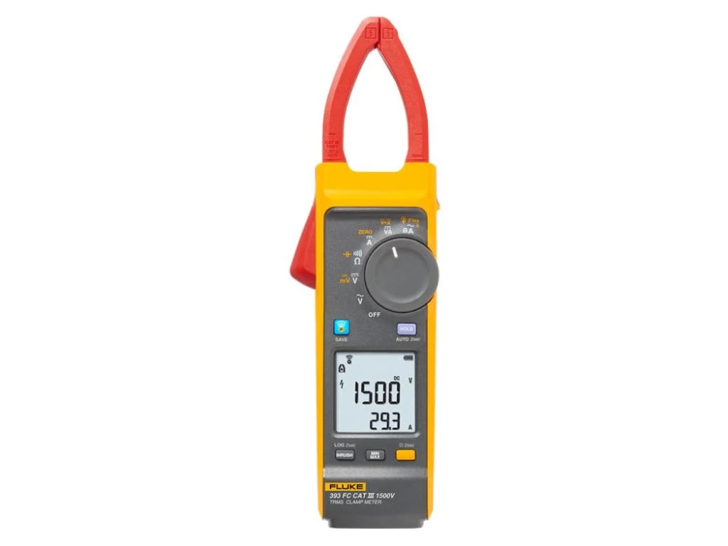 Fluke 393-FC-PVLEAD - Kit Solar con Pinza Amperimétrica