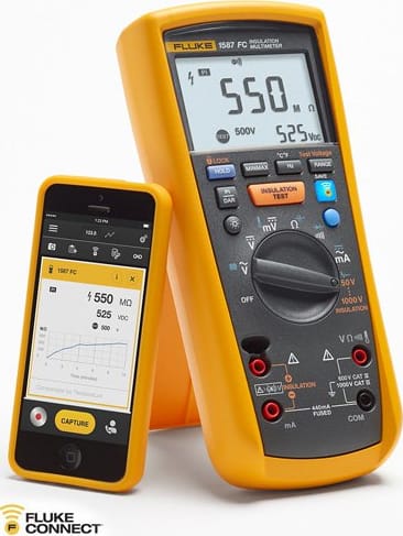 Fluke 1587 FC - Multímetro de Aislamiento 2 en 1 con Connect