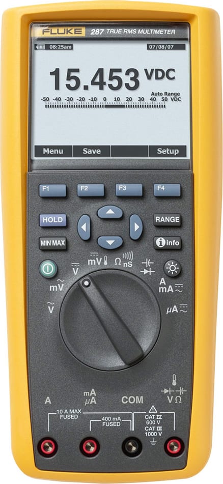 Fluke 287 - Multímetro Portátil de RMS con TrendCapture