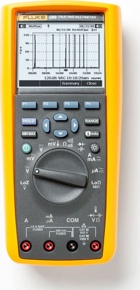 Fluke 289 - Multímetro RMS con Captura de Anomalías