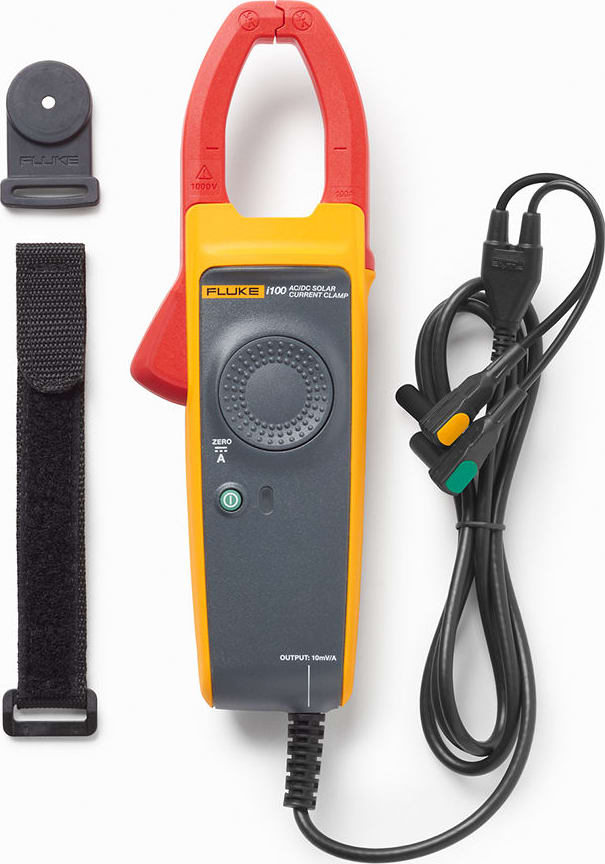 Fluke i100 - Pinza Amperimétrica Medidor de Corriente AC/DC (100 A)