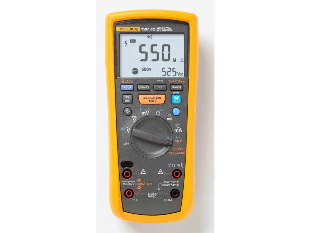 Fluke 1587 FC - Multímetro de Aislamiento 2 en 1 con Connect