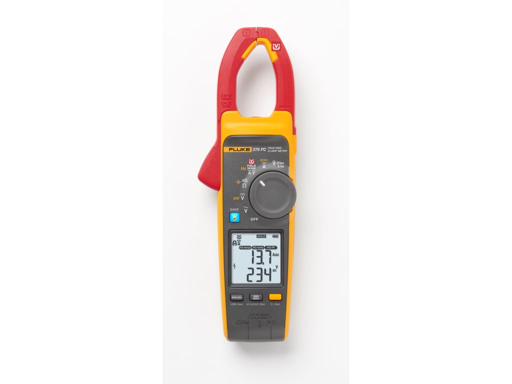 Fluke 378 FC – Pinza Medidora Smart con FieldSense y Calidad de Energía