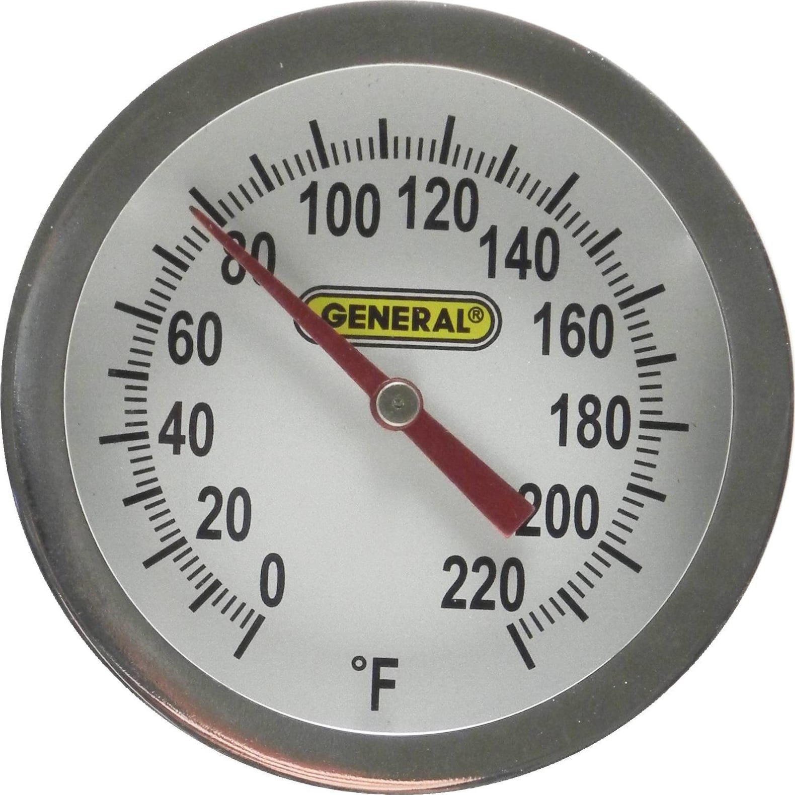 General Tools PT2008G220 - Termómetro Analogo de Suelo - Vástago 20cm