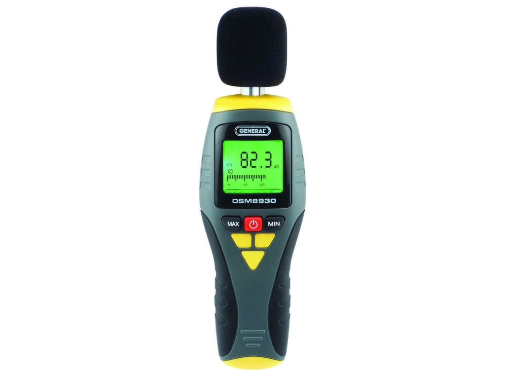 General Tools DSM8930 - Medidor de Sonido con Gráfico de Barras