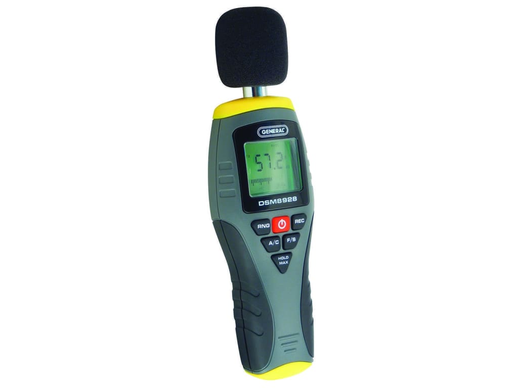 General Tools DSM8930 - Medidor de Sonido con Gráfico de Barras
