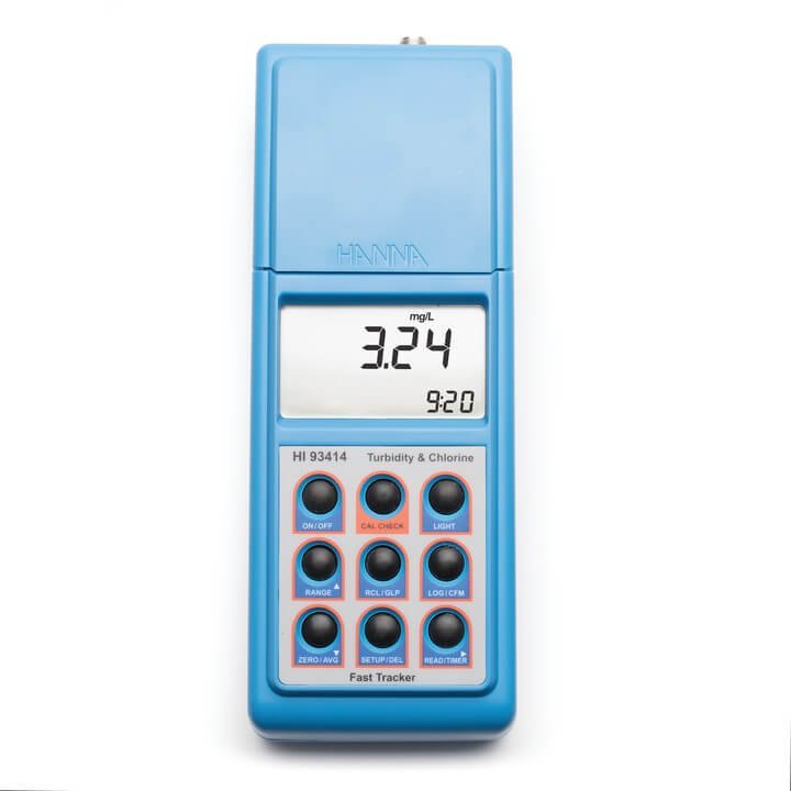 HI93414-01 - Medidor Portátil de Turbidez y Cloro Libre/Total