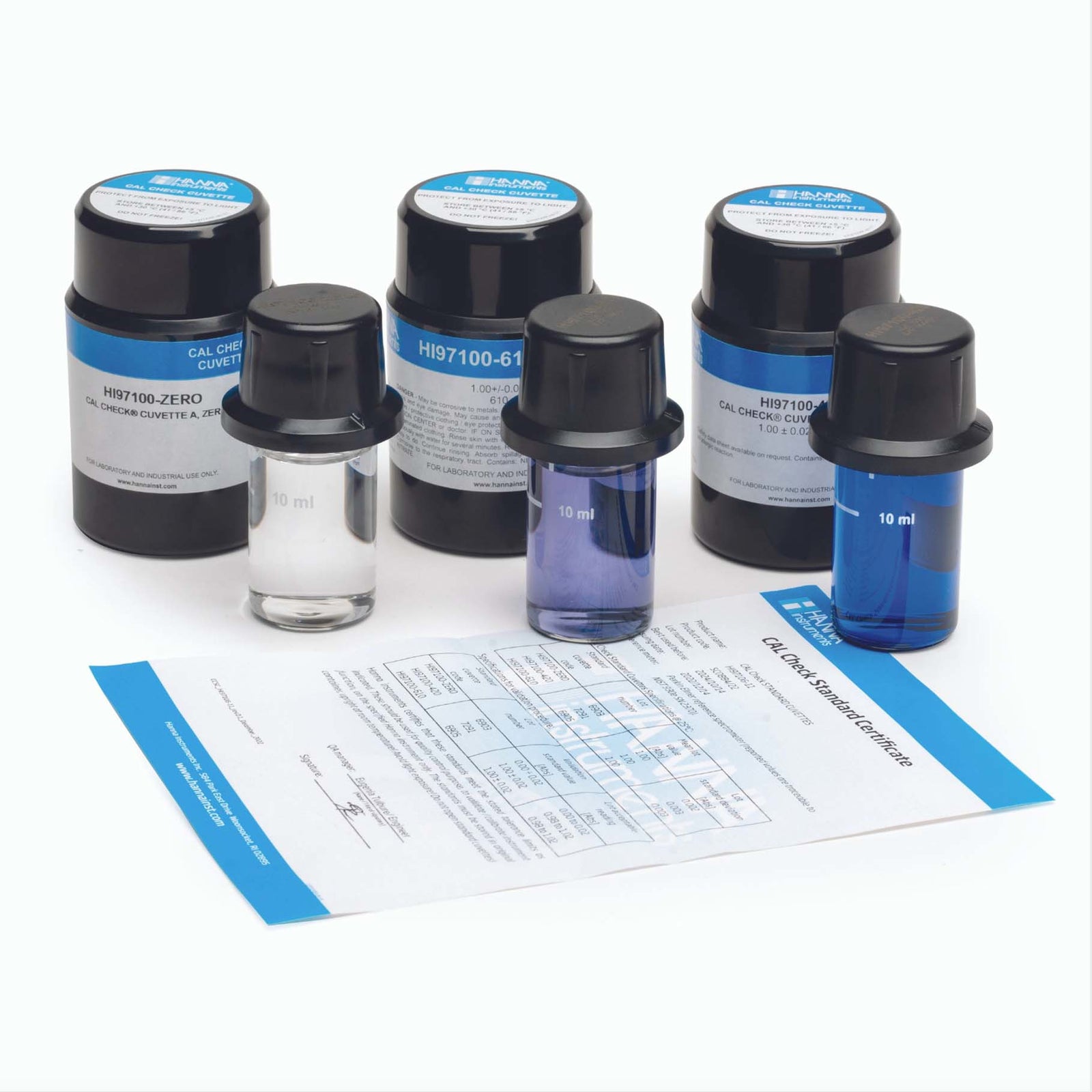 HI97106-11 Estándares CAL Check™ para HI97106 - kit de cubetas