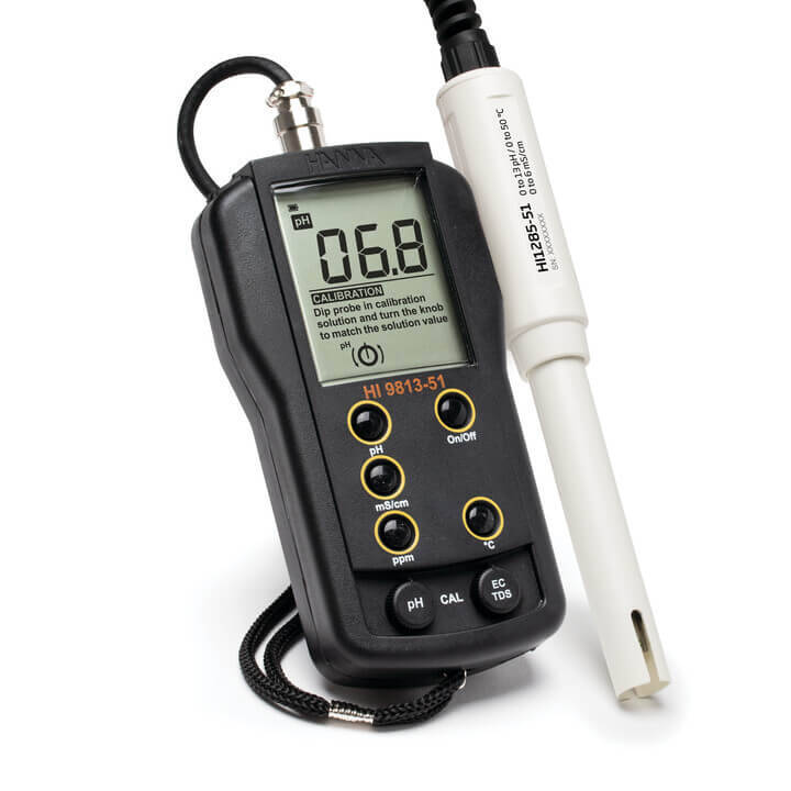 HI9813-51 - Medidor Portátil de pH/CE/TDS/Temperatura