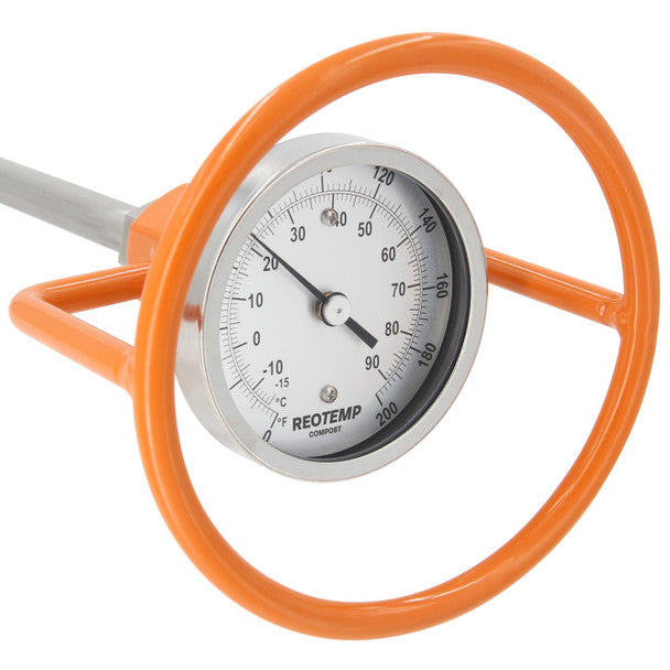 Termómetro Reotemp Heavy Duty para Compost con Protector de Sonda