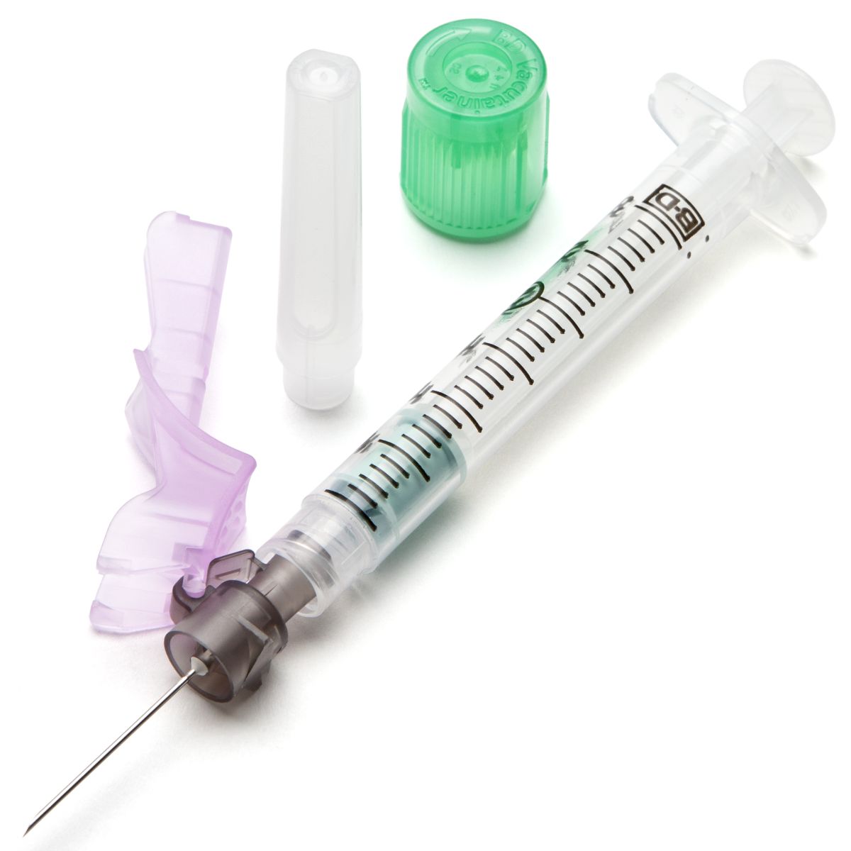 Jeringa para Gases Arteriales BD Preset Eclipse 3ml 23G x 25mm