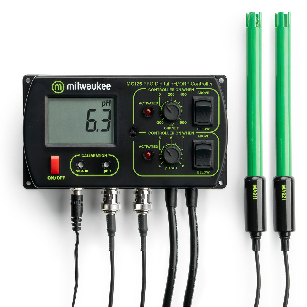 Milwaukee MC125US PRO – Controlador Digital pH/ORP 2-en-1