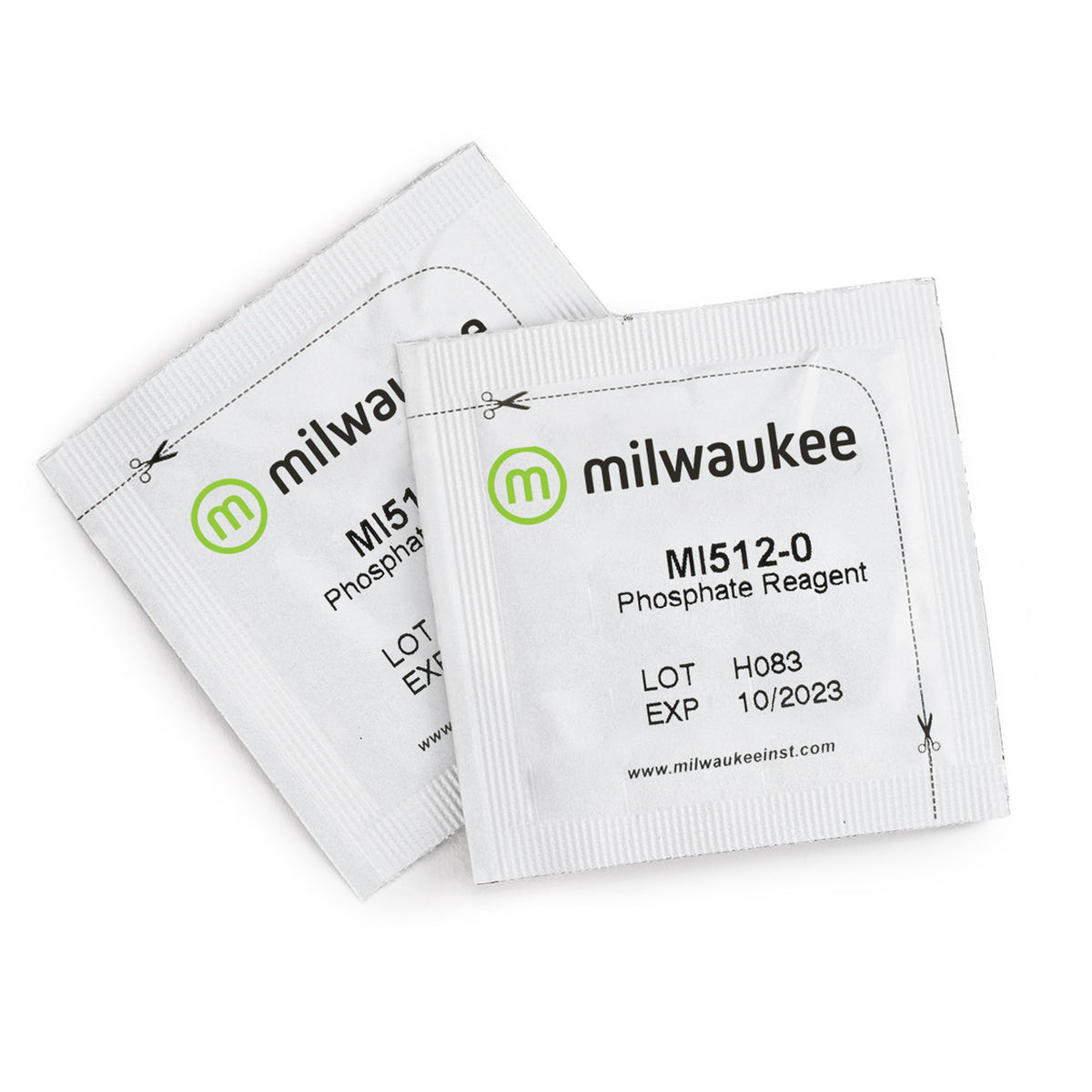 Milwaukee MI512-25 Reactivos para medición de fosfato bajo rango