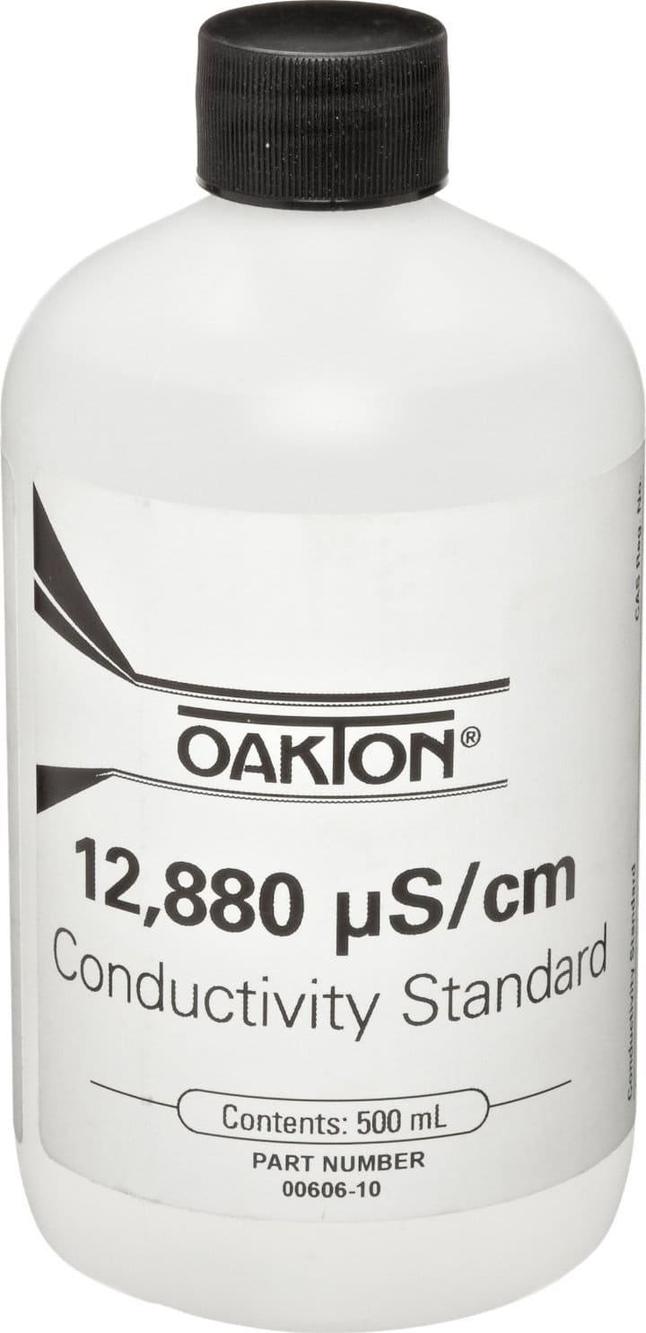 Oakton WD-00606-10 - Solución de Calibración de Conductividad 12880 uS
