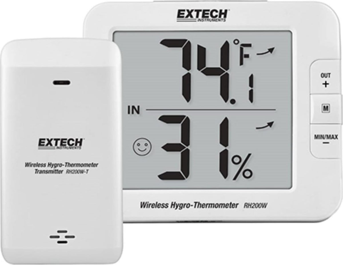 Extech RH200W: Monitor Inalámbrico de Humedad y Temp