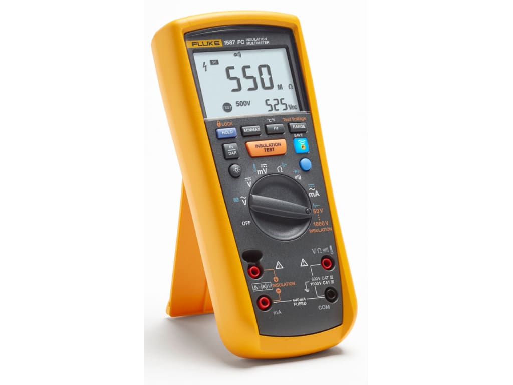 Fluke 1587 FC - Multímetro de Aislamiento 2 en 1 con Connect