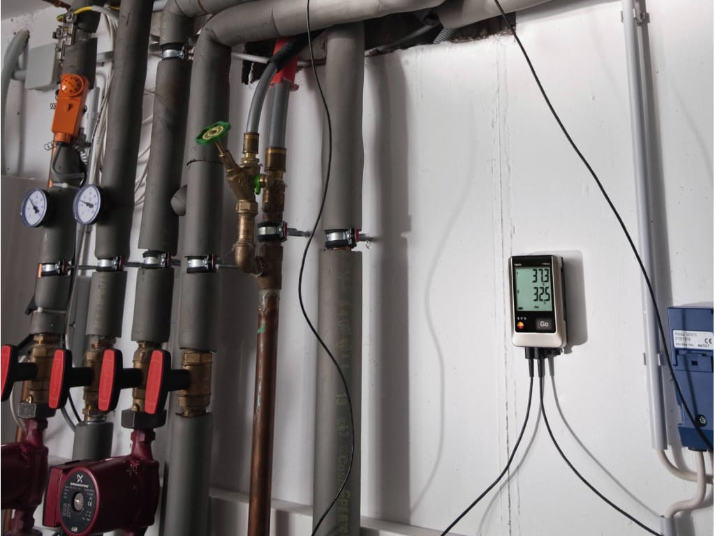 Testo 176 T4 - Registrador de Datos de Temperatura de 4 Canales