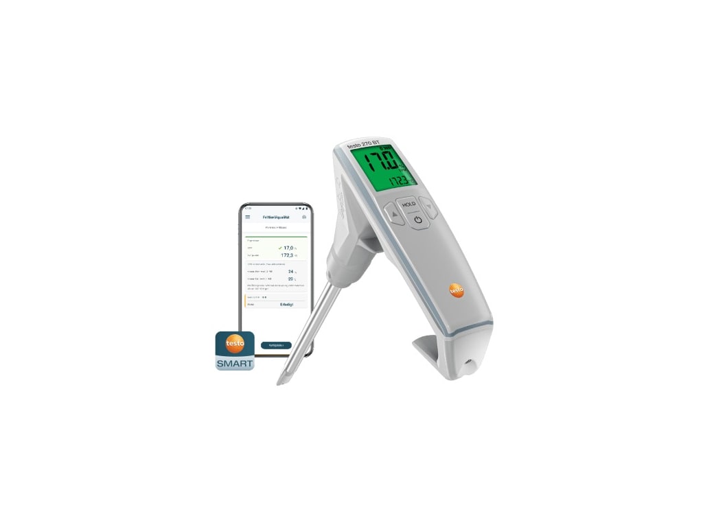 Testo 270 BT - Probador de Aceite de Cocina