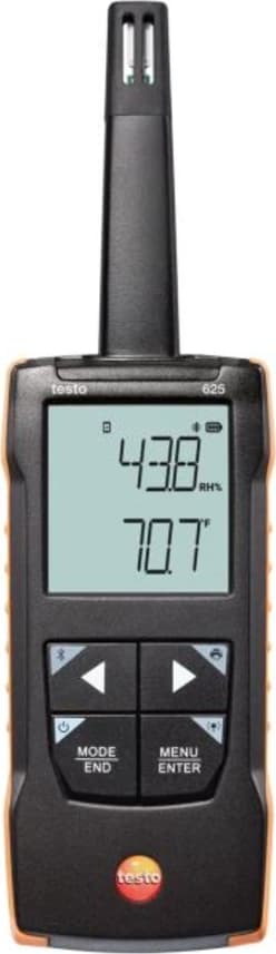 Testo 625 - Termohigrómetro digital Medición de Humedad y Temperatura