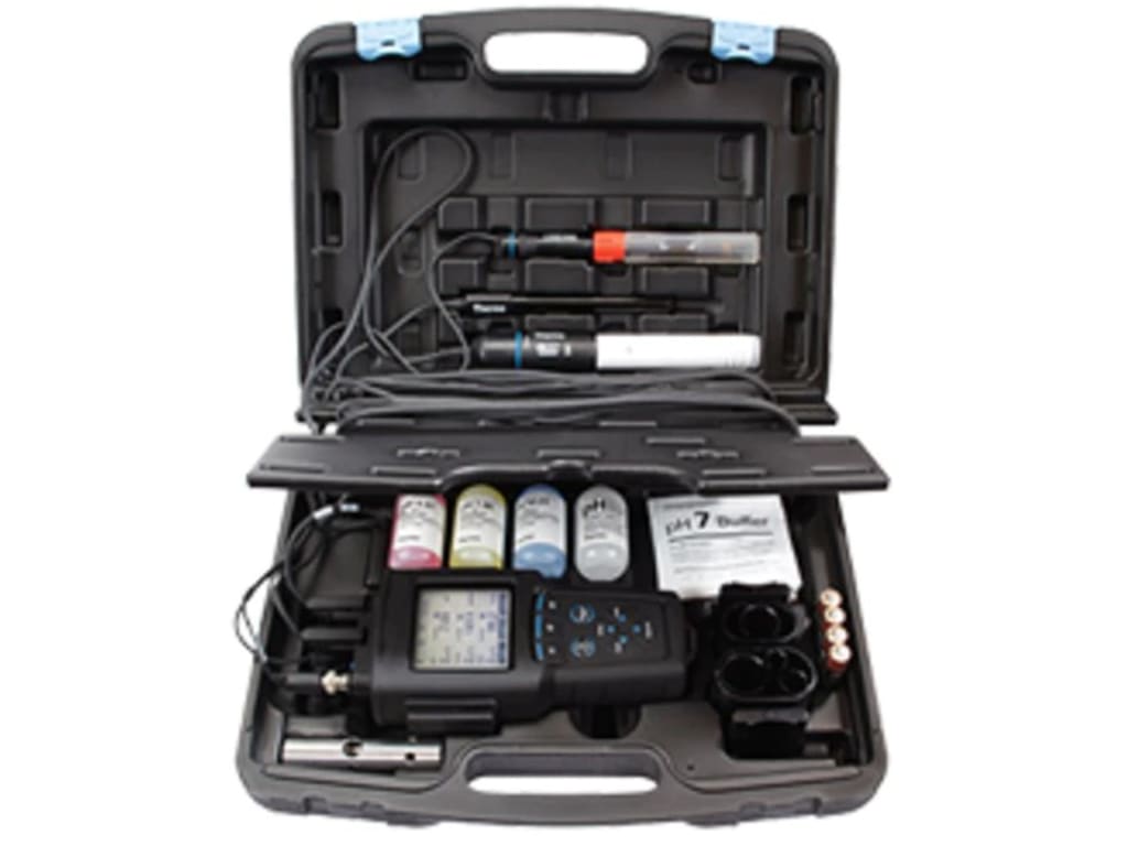 A329 Medidor portátil de pH/ISE/conductividad