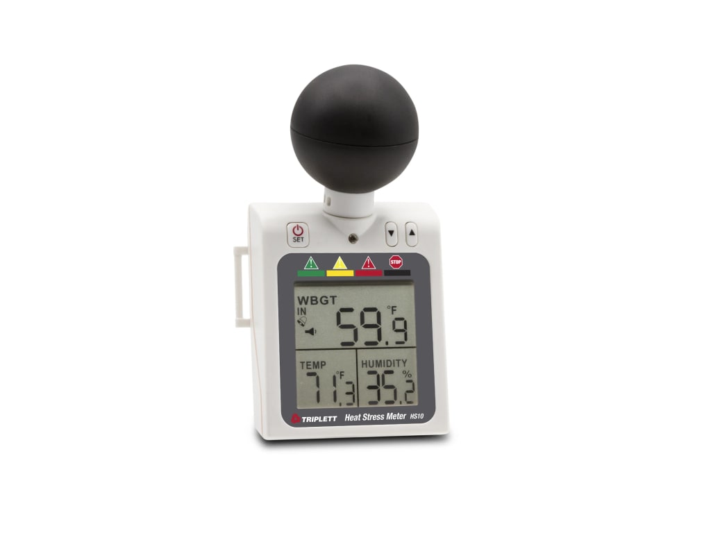 Triplett HS10 - Medidor de Estrés por Calor WBGT