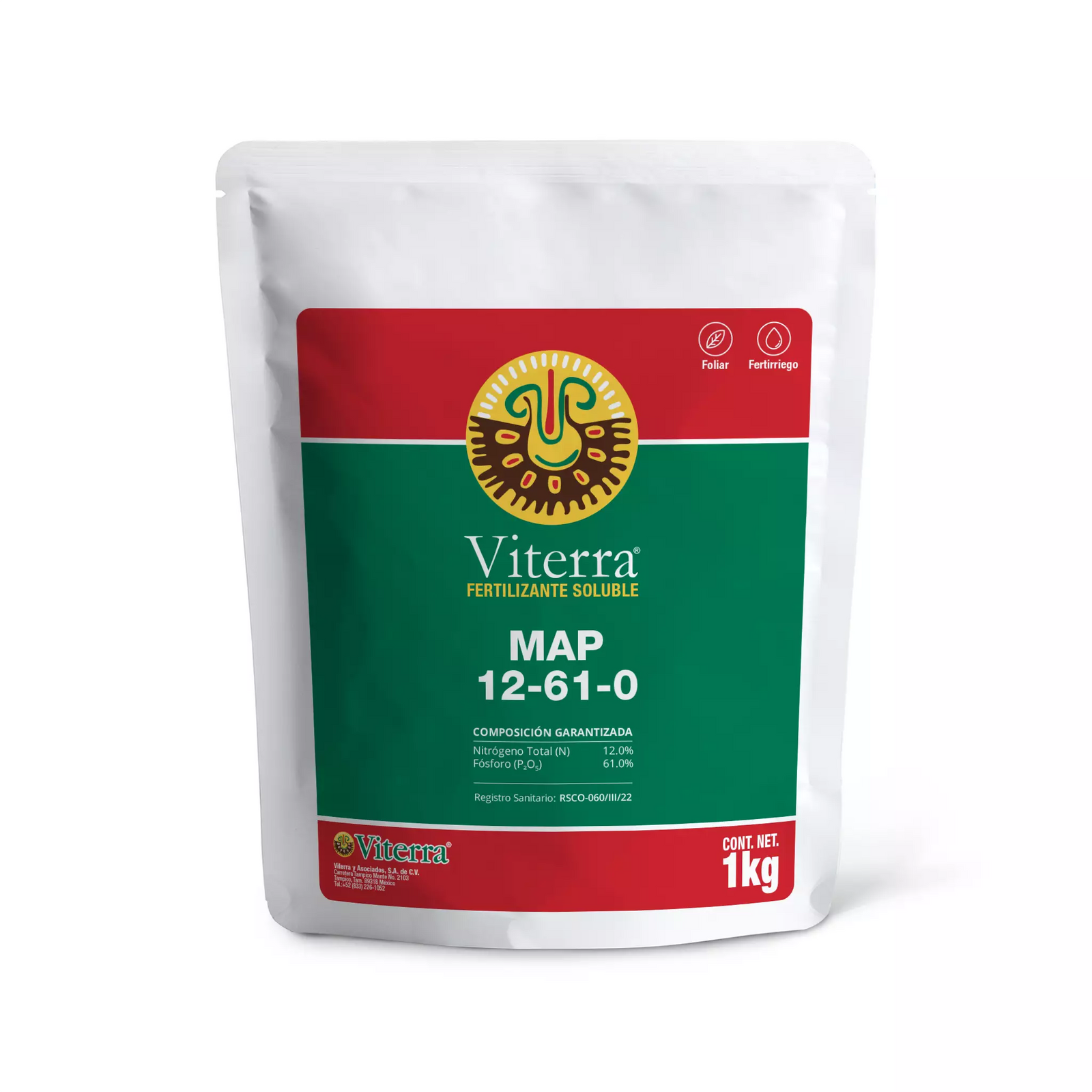 MAP 12-61-0 Fertilizante Soluble Viterra
