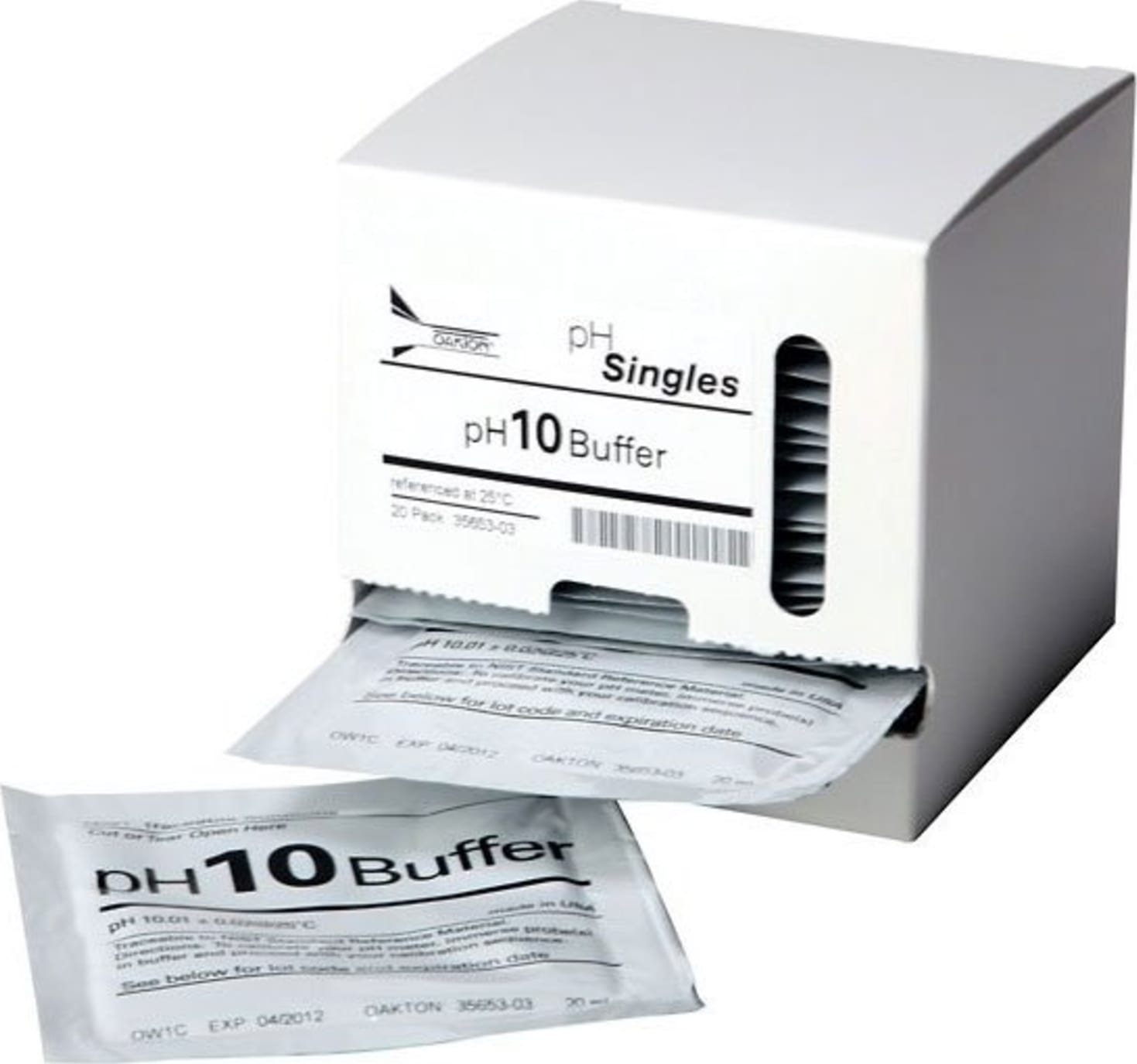 Oakton WD-35653-03 - Bolsas Buffer de Calibración de pH