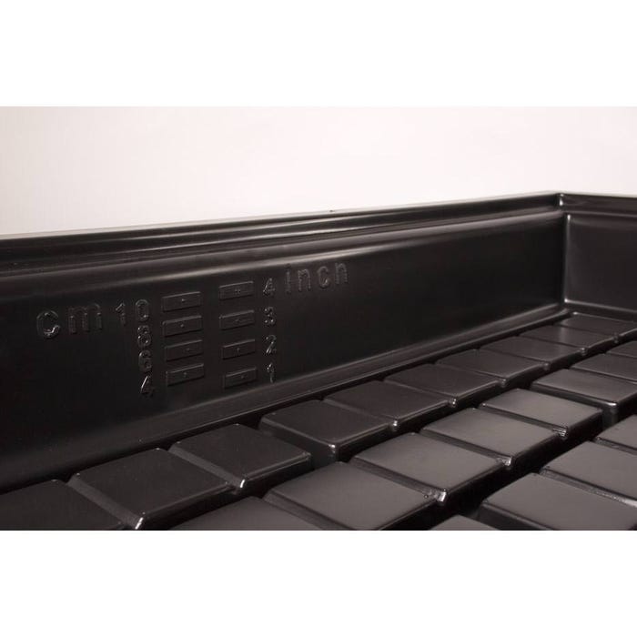 Active Aqua  - Bandeja Negra de 4'x 4'con Capacidad de 52 Galones