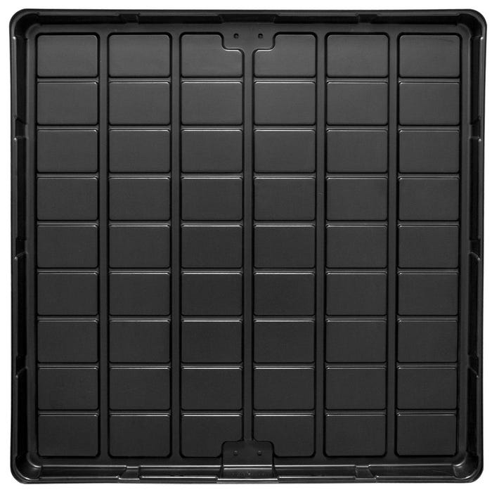 Active Aqua  - Bandeja Negra de Baja Altura 4x4 pies